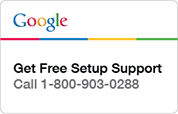 Google - Get Free Setup Support - Call 1-800-903-0288
