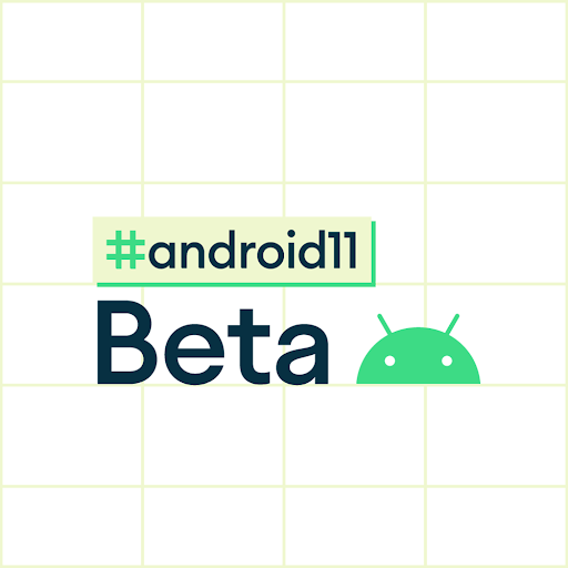 شعار الإصدار التجريبي من Android 11