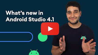 Miniature YouTube d&#39;Android Studio 4.1