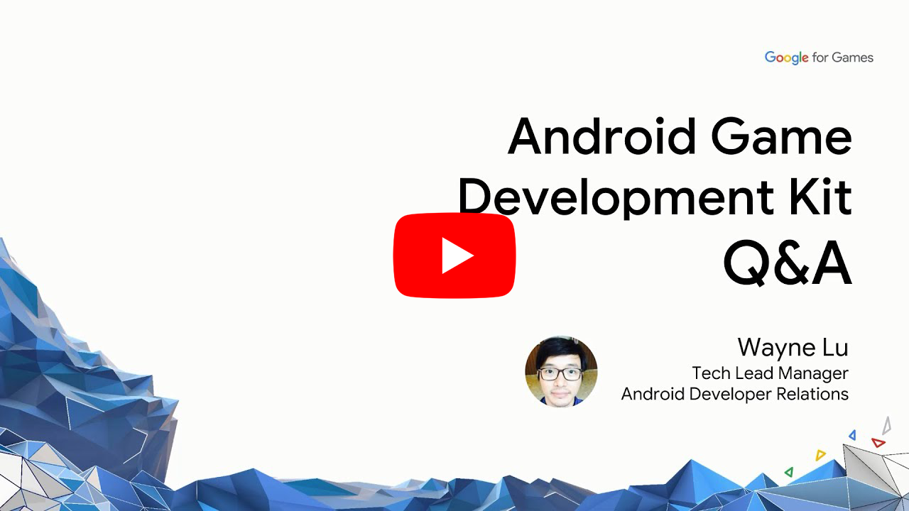 Android Game Development Kit Q&A image
