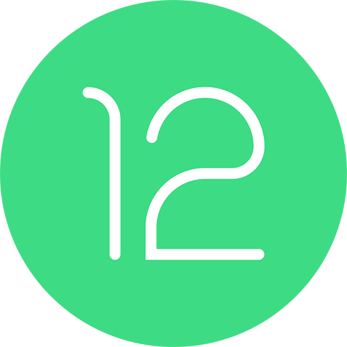 Logotipo de Android 12