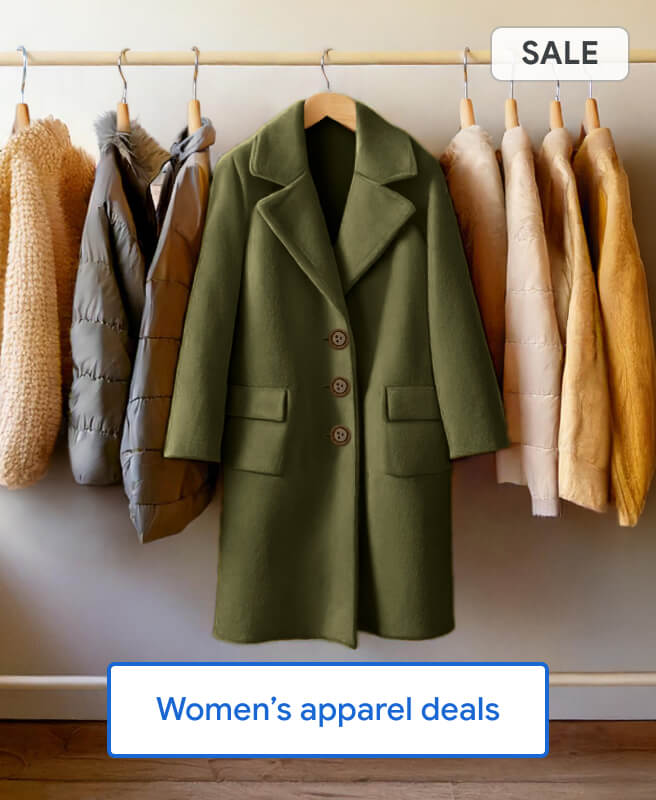 Women's apparel deals