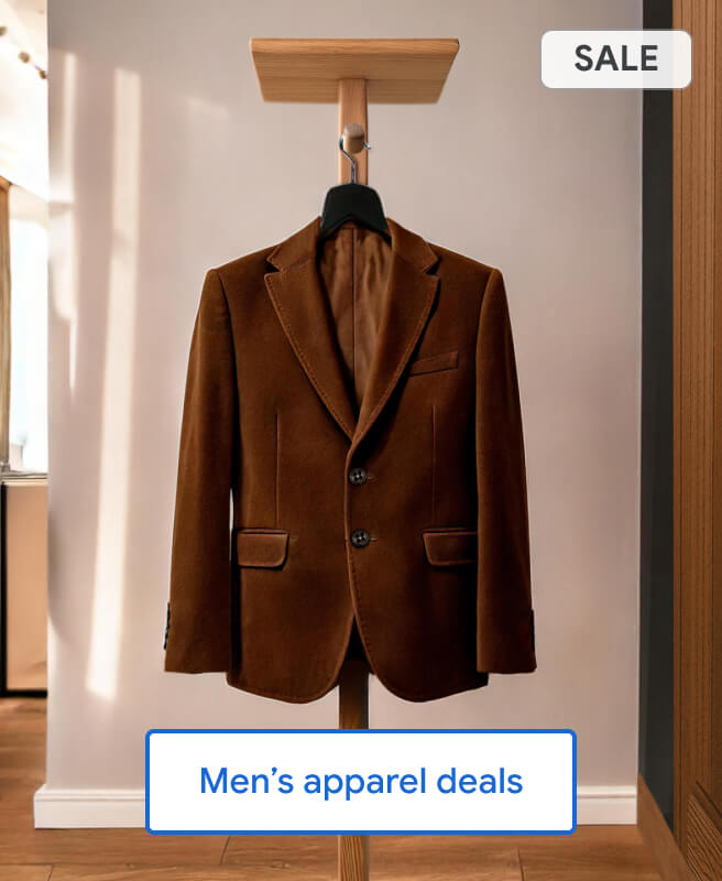 Men's apparel deals