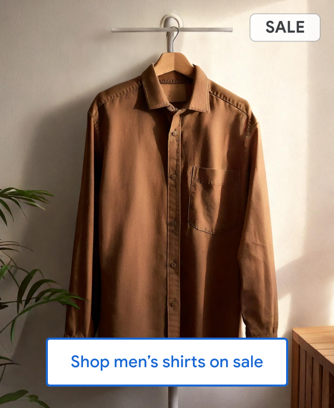 Shop men's shirts on sale