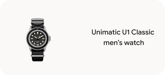 Unimatic U1 Classic men's watch