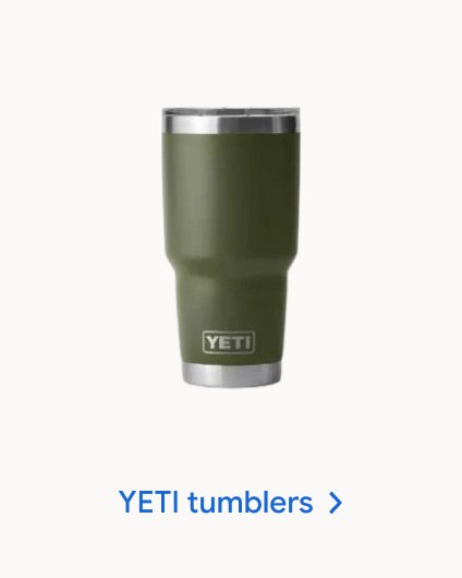YETI tumblers