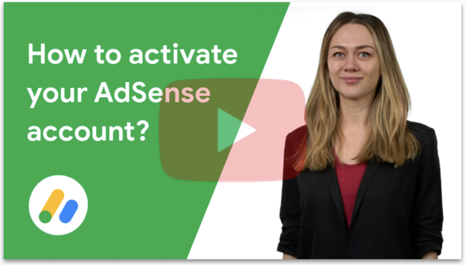 Activate AdSense account