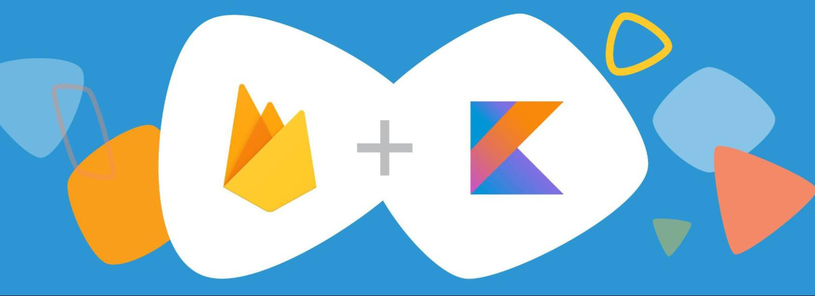 Firebase と Kotlin のロゴ