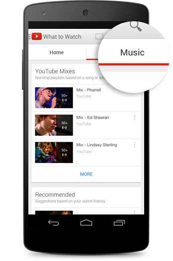 YouTube Music Key