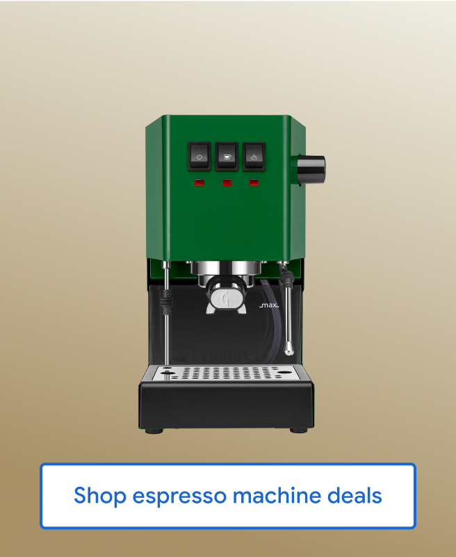 Shop espresso machine deals