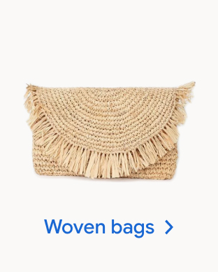 Shop woven bags on sale