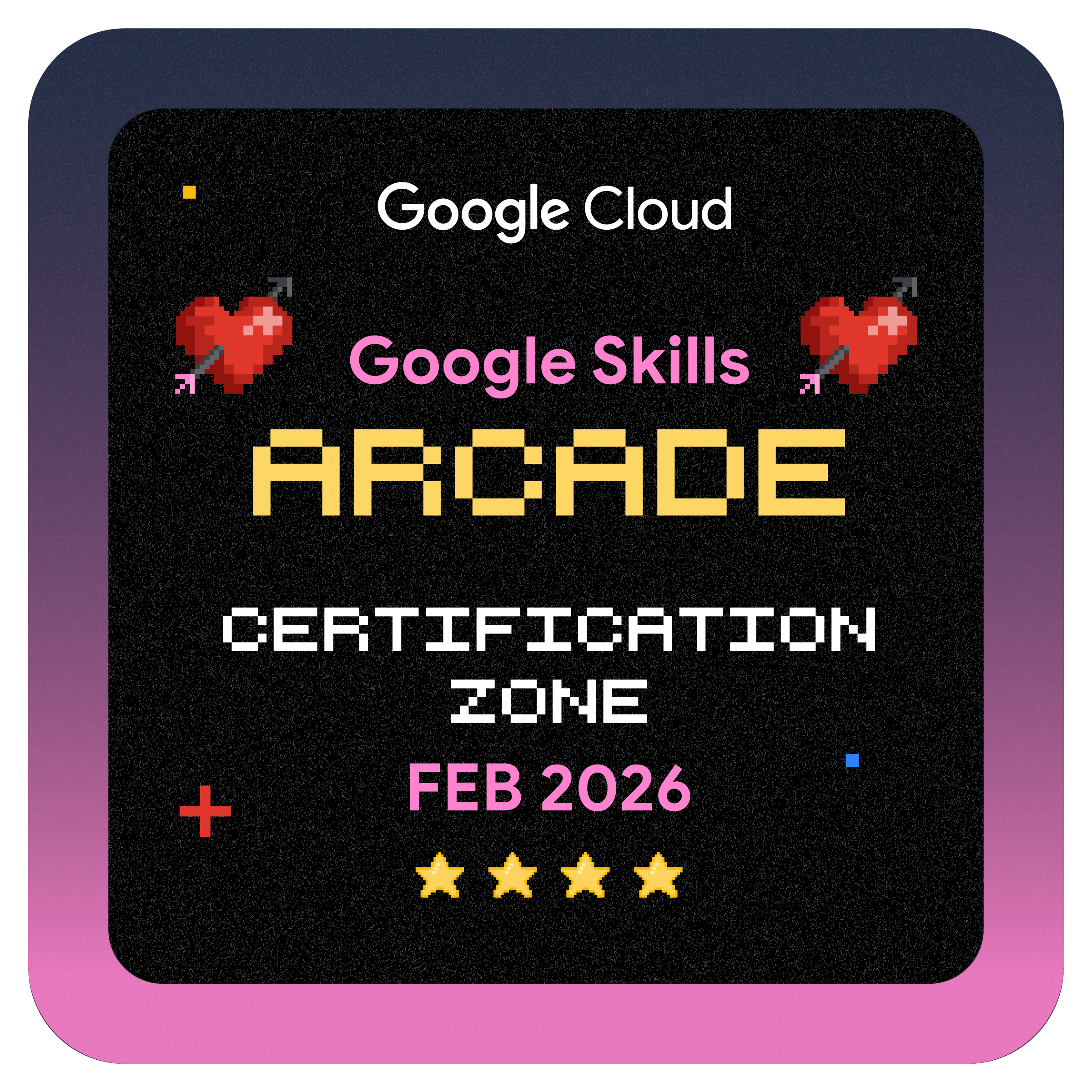 Arcade Certification Zone February 2026