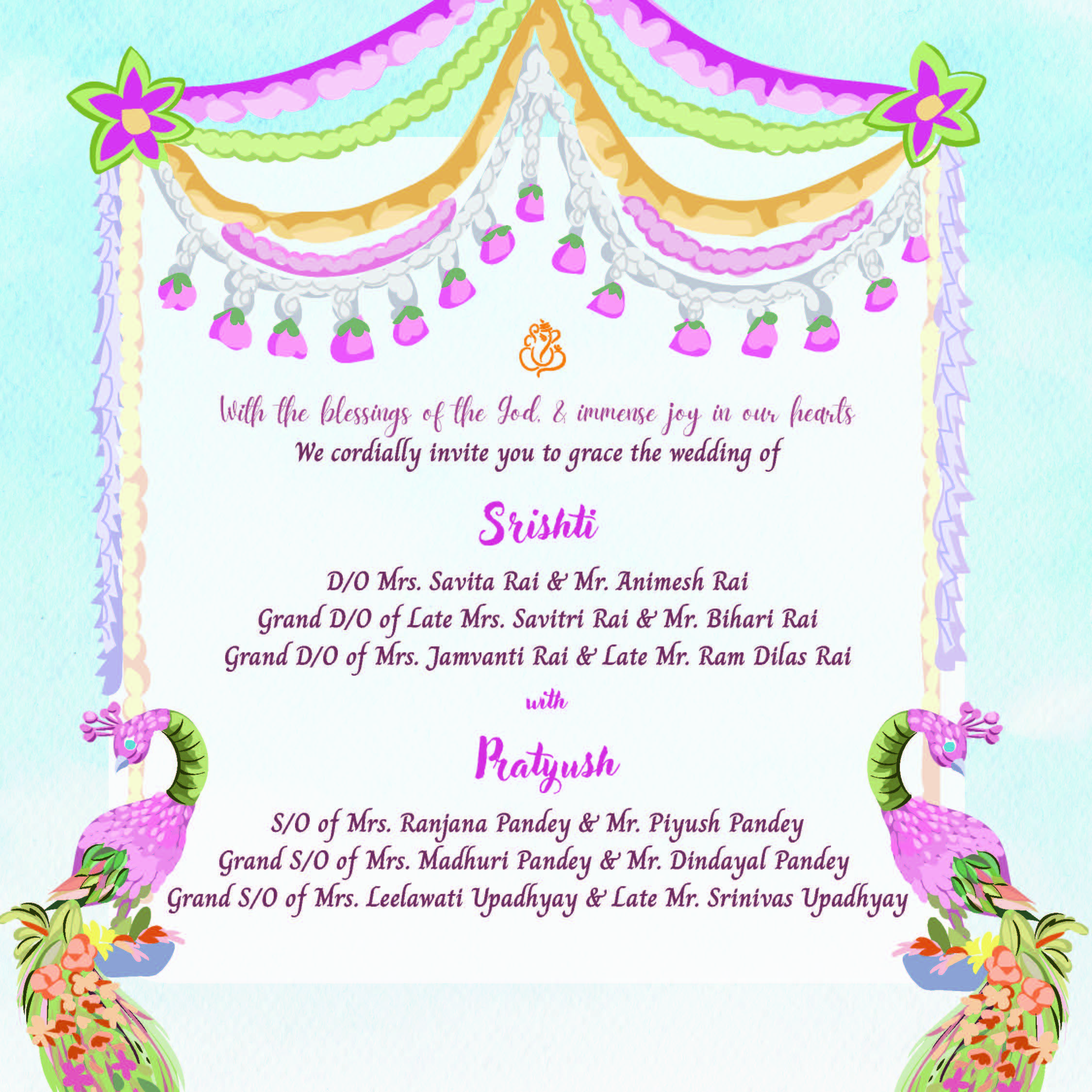 Wedding Invite Page 2