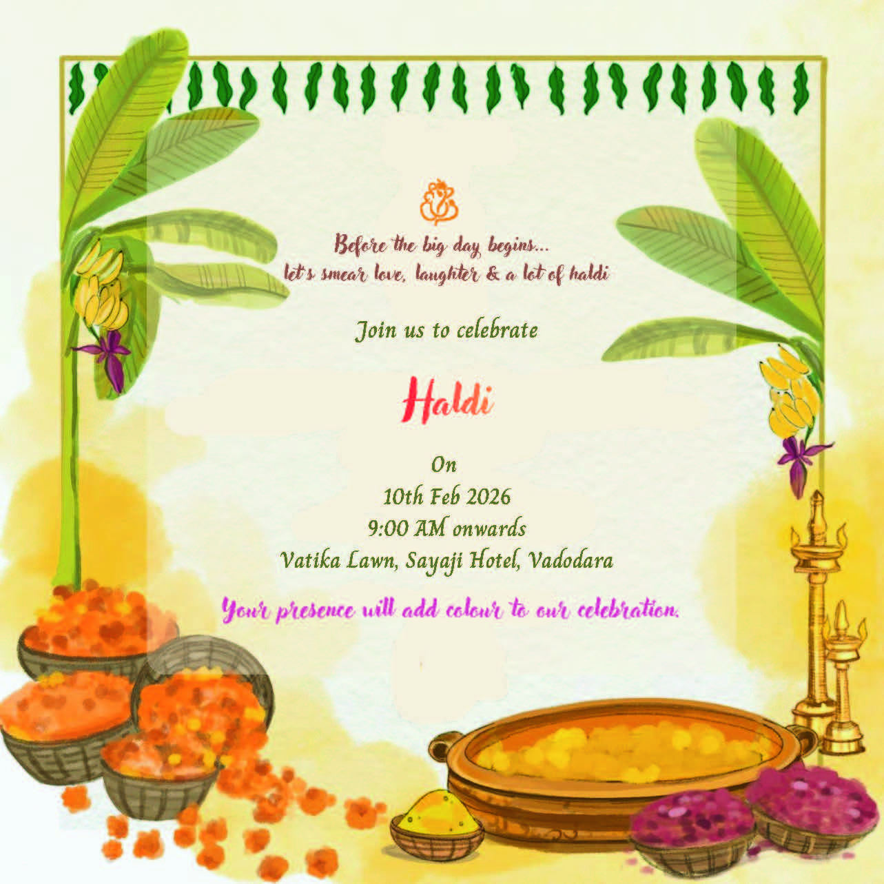 Wedding Invite Page 5